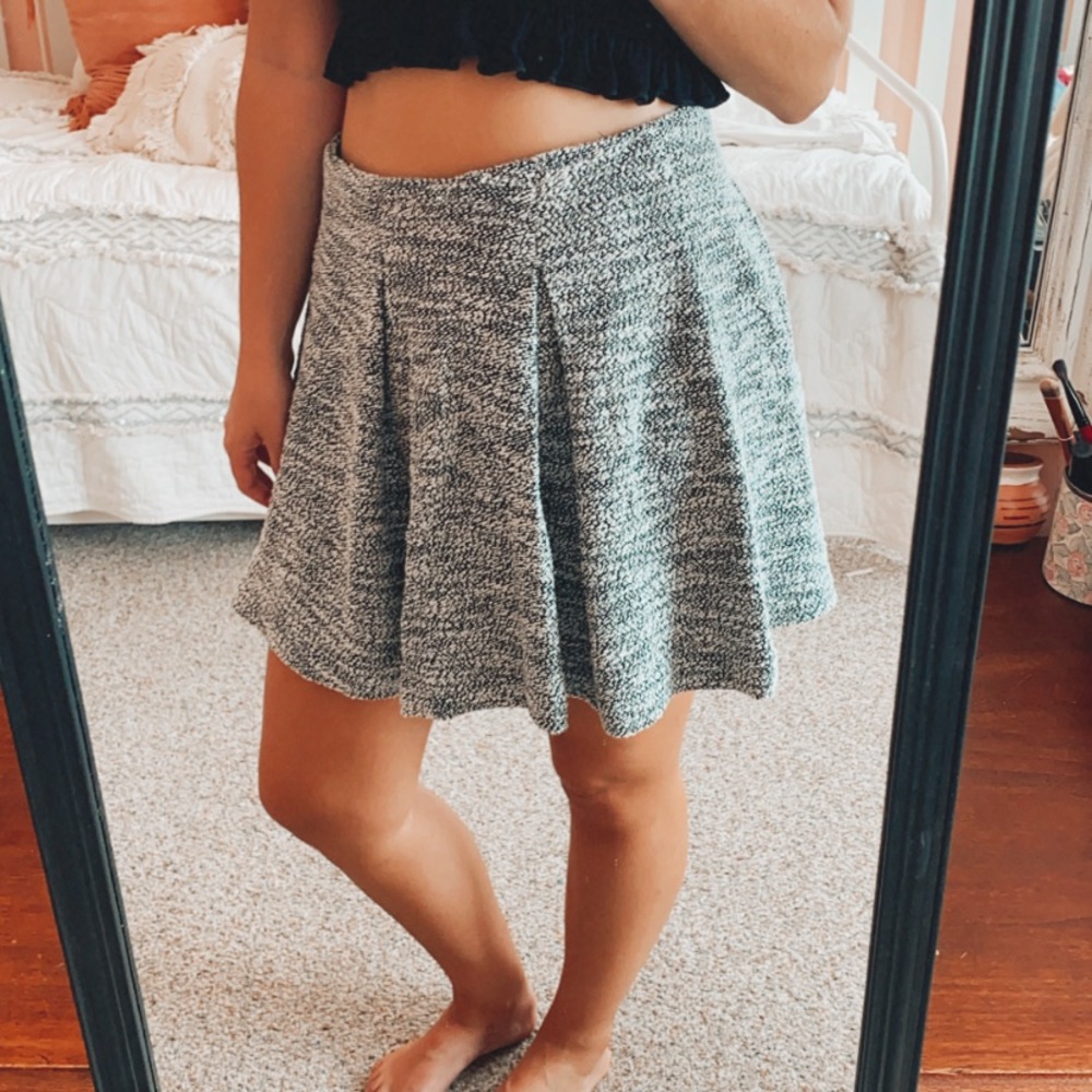 Harlowe & Graham Knit Skater Skirt